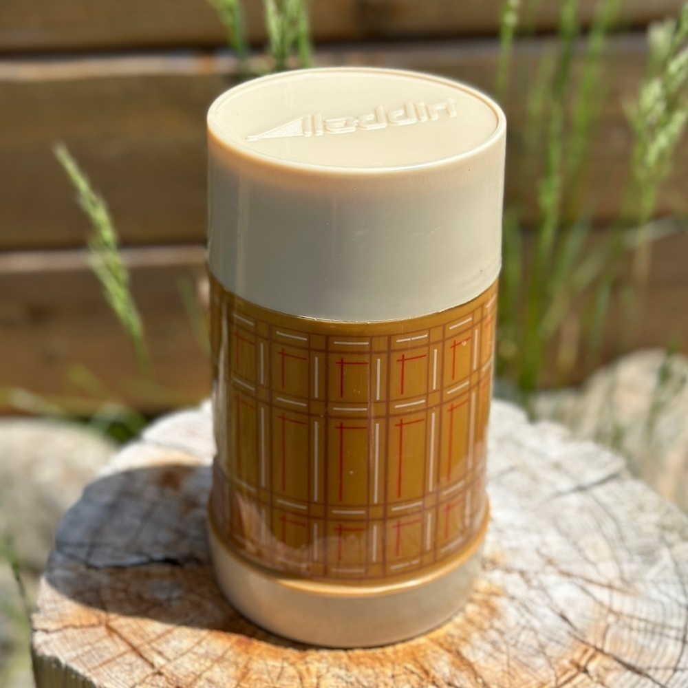 Vintage Aladdin thermos-  3 piece